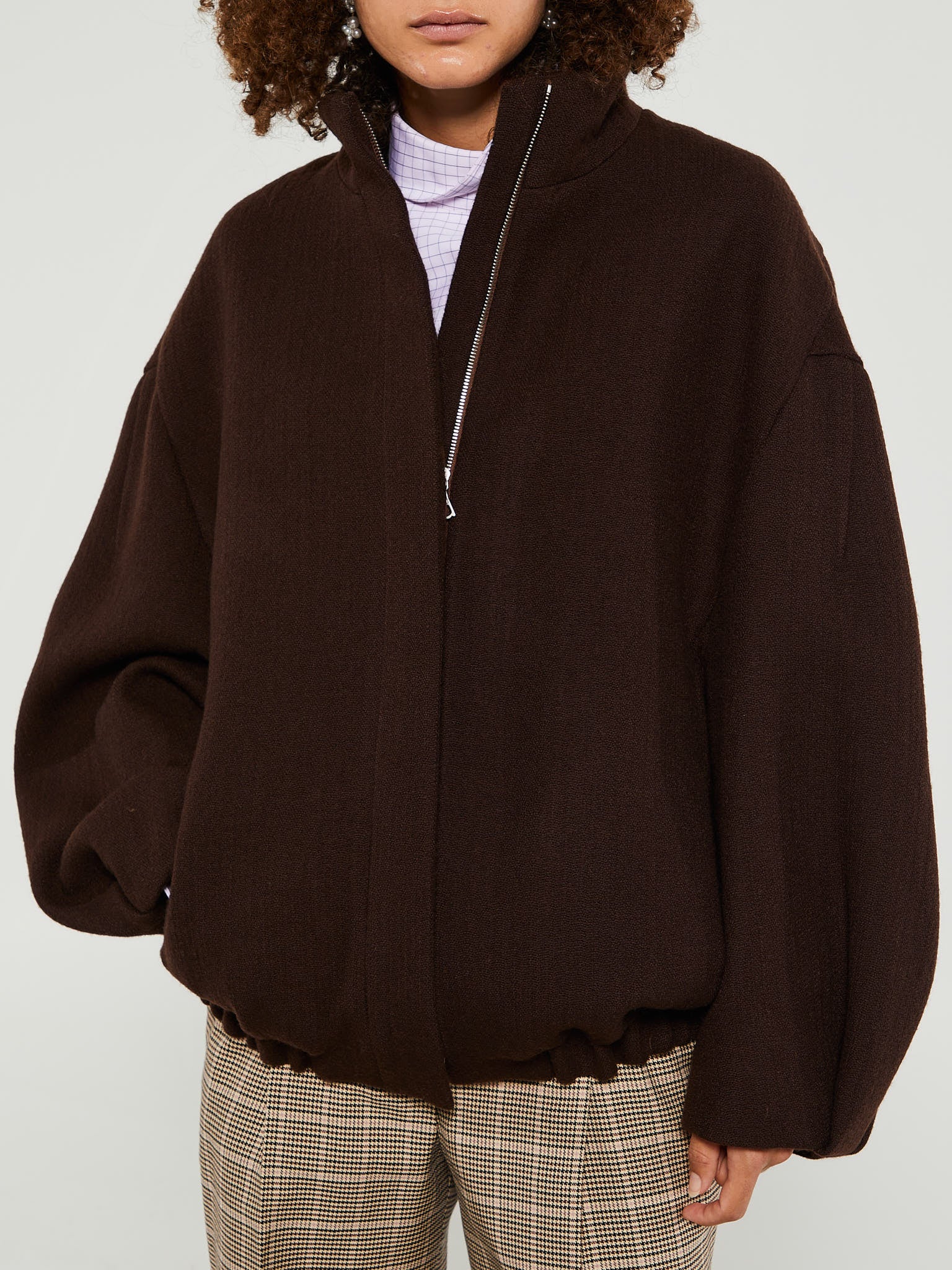 Voles Jacket in Brown