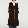 Dries Van Noten - Ronald Bis Coat in Brown