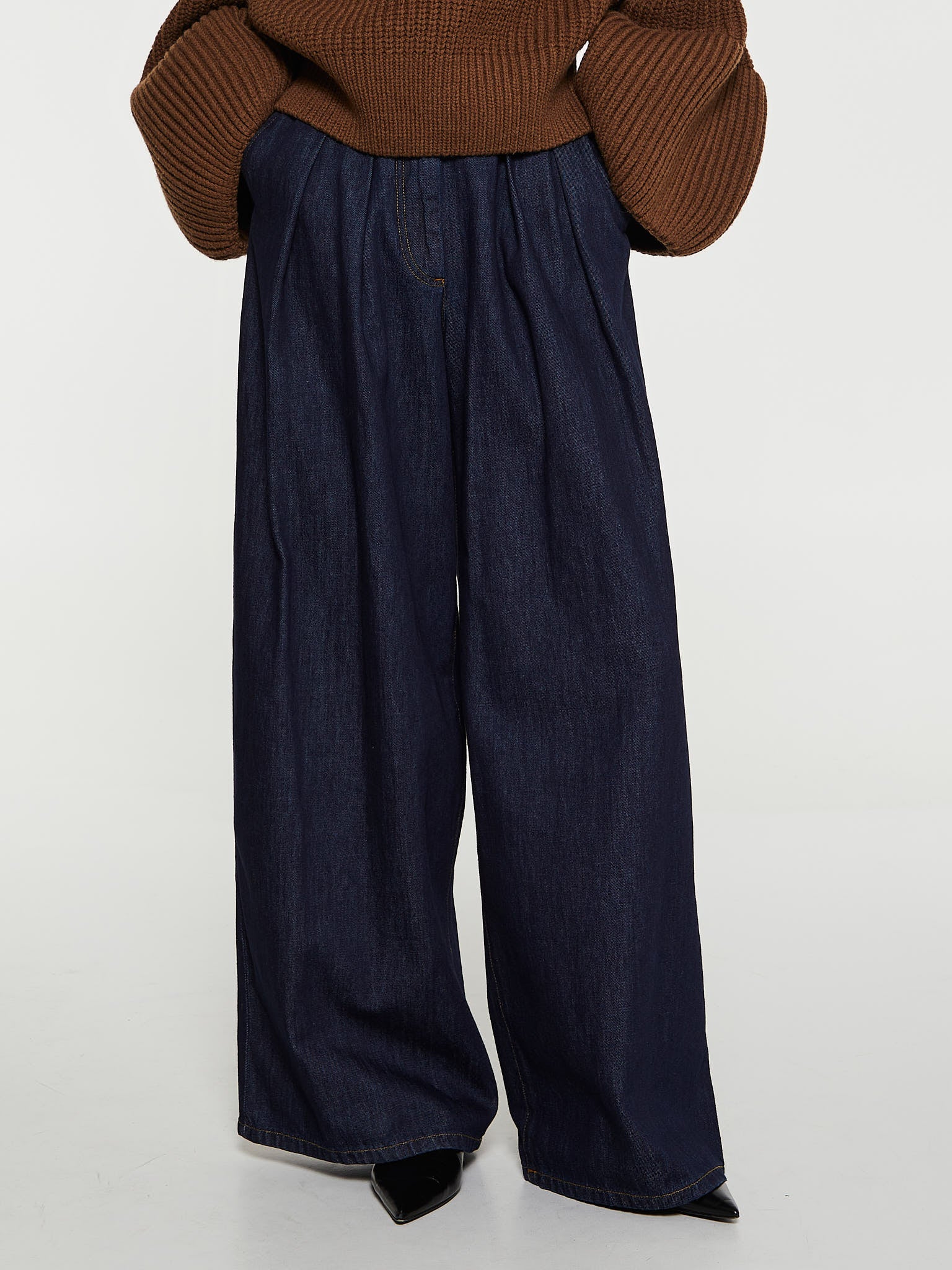 Dries Van Noten - Pamplona Denim Pants in Blue Indigo