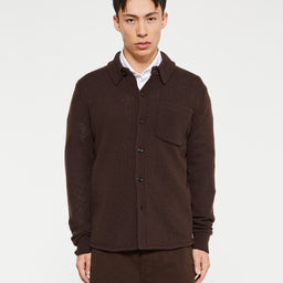 Dries Van Noten - Mullins Shirt in Dark Brown