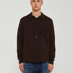 Dries Van Noten - Mullins Shirt in Dark Brown