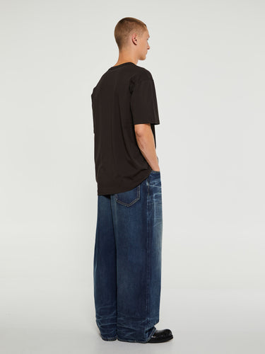 Dries Van Noten - Heer T-Shirt in Dark Brown