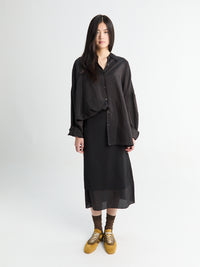 Dries Van Noten - Casia 4284 W.W.Shirt Dbrn in Dark Brown