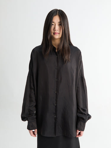 Dries Van Noten - Casia 4284 W.W.Shirt Dbrn in Dark Brown