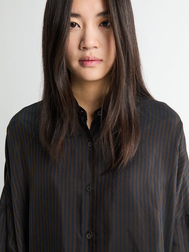 Dries Van Noten - Casia 4284 W.W.Shirt Dbrn in Dark Brown