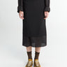 Dries Van Noten - Sorai 4096 W.W.Skirt Black in Black