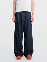 Dries Van Noten - Penning Den 4401 M.W.Pants Ind in Indigo