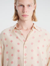 Dries Van Noten - Loose Jacquard Shirt in Sand