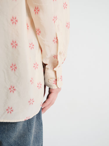 Dries Van Noten - Loose Jacquard Shirt in Sand