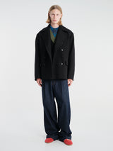 Dries Van Noten - Wool Coat in Black