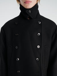 Dries Van Noten - Wool Coat in Black