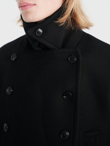 Dries Van Noten - Wool Coat in Black