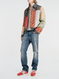 Dries Van Noten - Patchwork Panel Jacket in Dessin B