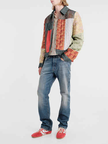 Dries Van Noten - Patchwork Panel Jacket in Dessin B