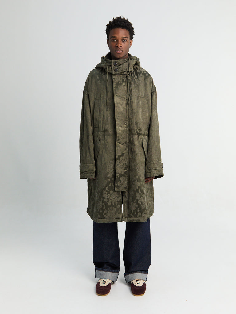 Dries Van Noten - Roxer Coat in Khaki