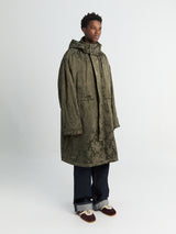 Dries Van Noten - Roxer Coat in Khaki