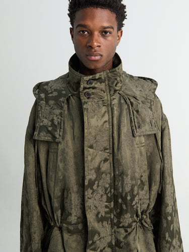 Dries Van Noten - Roxer Coat in Khaki