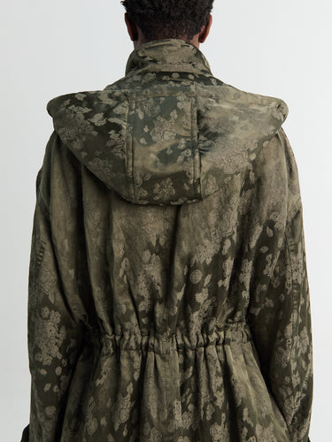 Dries Van Noten - Roxer Coat in Khaki