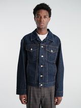 Dries Van Noten - Vuskin Den 4400 M.W.Jacket Ind in Indigo