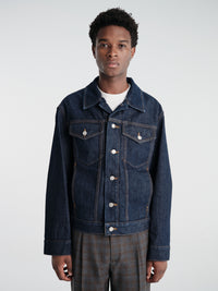 Dries Van Noten - Vuskin Jacket in Indigo