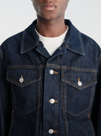Dries Van Noten - Vuskin Jacket in Indigo