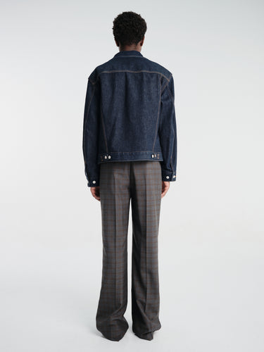 Dries Van Noten - Vuskin Den 4400 M.W.Jacket Ind in Indigo