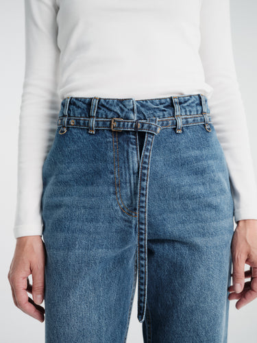 Dries Van Noten - Plash Pants in Blue