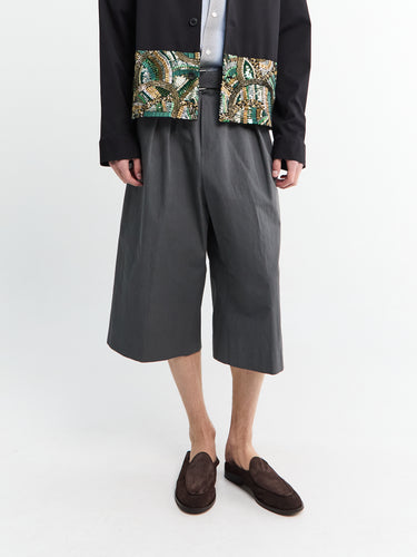 Dries Van Noten - Preaches Shorts in Dark Grey