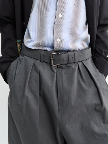 Dries Van Noten - Preaches Shorts in Dark Grey