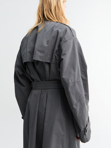 Dries Van Noten - Robert Long Coat in Dark Grey