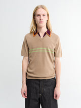 Dries Van Noten - Molar Polo in Camel