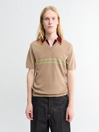 Dries Van Noten - Molar Polo in Camel