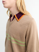 Dries Van Noten - Molar Polo in Camel