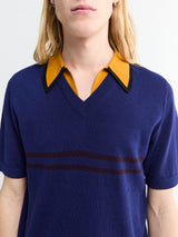 Dries Van Noten - Molar Polo in Blue