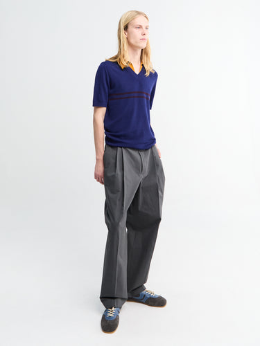 Dries Van Noten - Molar Polo in Blue