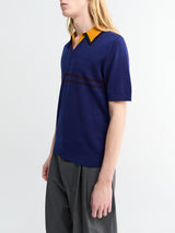 Dries Van Noten - Molar Polo in Blue