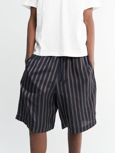 Dries Van Noten - Piperi Shorts in Navy