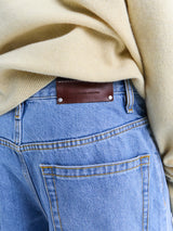 Dries Van Noten - 02050-PINE DEN 3384 M.W.PANTS in Light Blue