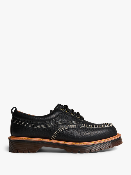 Dr. Martens - Lowell 4 Eye Shoe in Black Wild Grain – Stoy