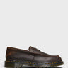 Dr. Martens - Penton Loafers in Dark Brown Crazy Horse