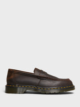 Dr. Martens - Penton Loafers in Dark Brown Crazy Horse