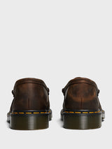 Dr. Martens - Penton Loafers in Dark Brown Crazy Horse