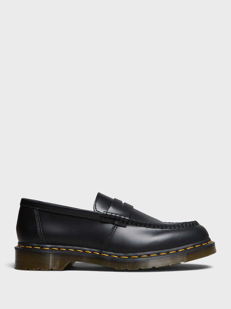 Dr. Martens - Penton Loafers in Black Smooth