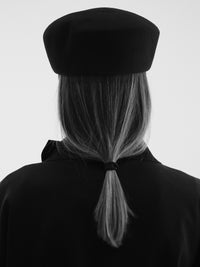 The Frankie Shop - Noxley Pillbox Hat in Black