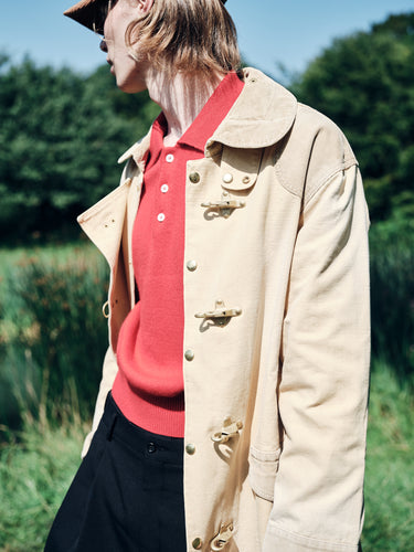 Wales Bonner - Sierra Coat in Sand and Brown
