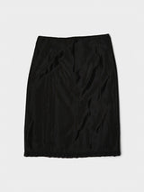 Dunst - H-Line Laced Midi Skirt in Black