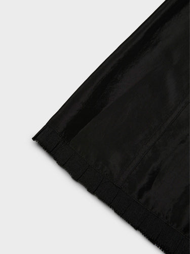 Dunst - H-Line Laced Midi Skirt in Black