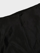 Dunst - H-Line Laced Midi Skirt in Black