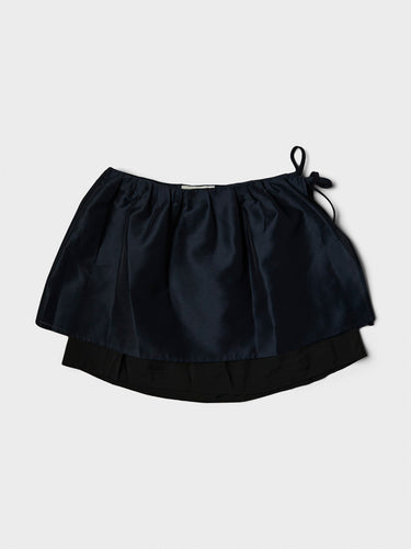 Dunst - Layered Volume Skirt in Navy