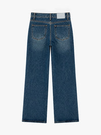 Dunst - Flared Jeans in Classic Blue